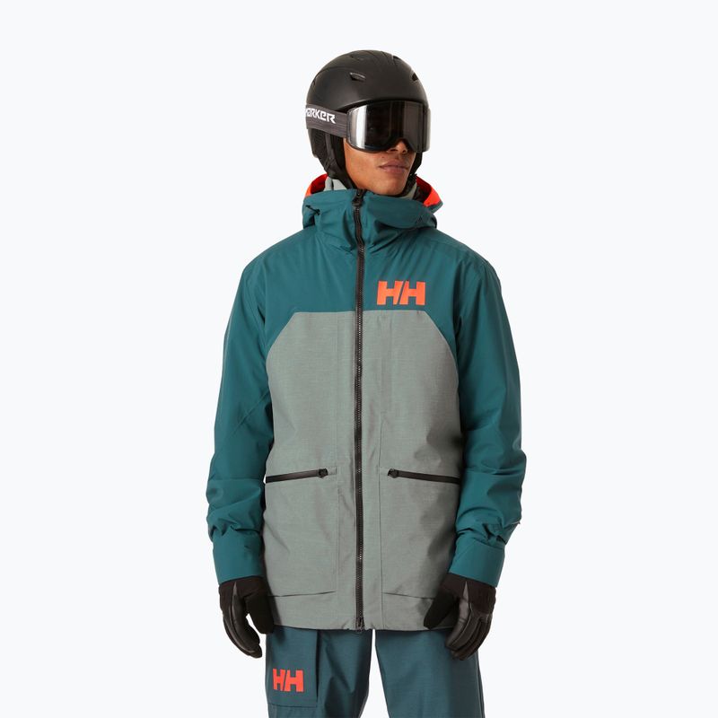 Geacă de schi pentru bărbați Helly Hansen Straightline Lifaloft 2.0 dark creek