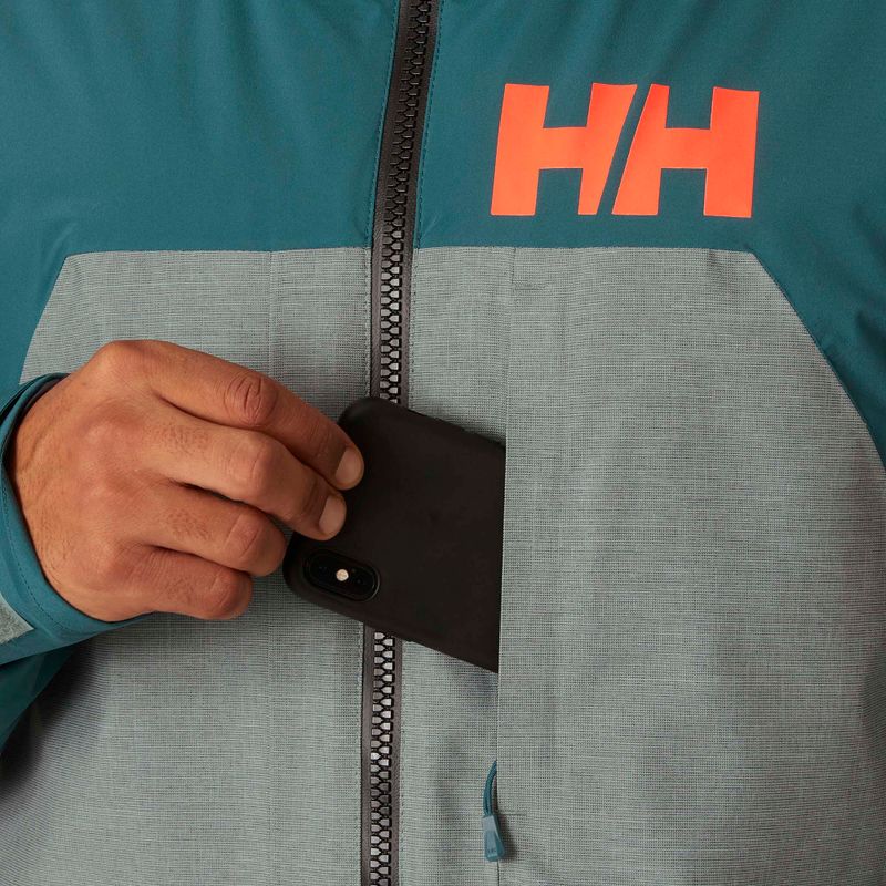 Geacă de schi pentru bărbați Helly Hansen Straightline Lifaloft 2.0 dark creek 4