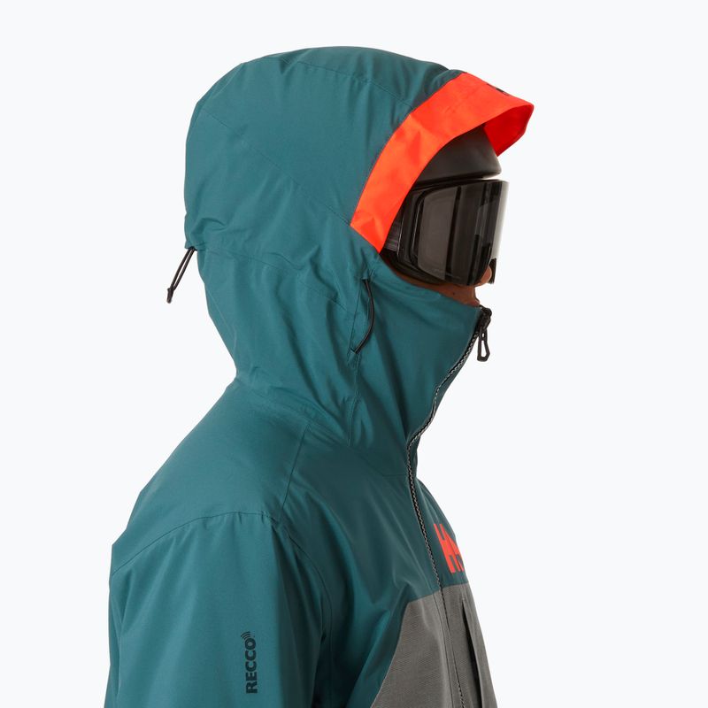 Geacă de schi pentru bărbați Helly Hansen Straightline Lifaloft 2.0 dark creek 3