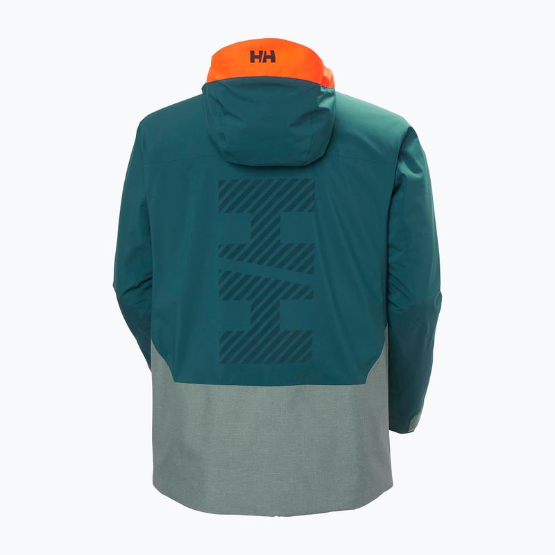 Geacă de schi pentru bărbați Helly Hansen Straightline Lifaloft 2.0 dark creek 11