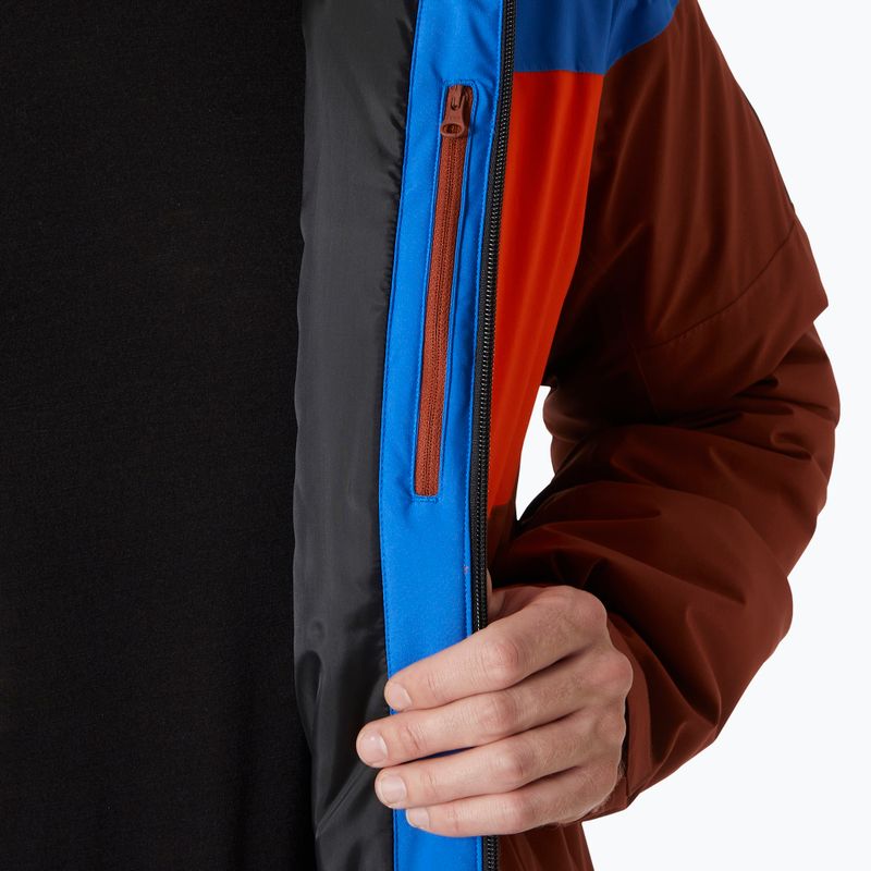 Geacă de schi pentru bărbați Helly Hansen Gravity iron oxide 6