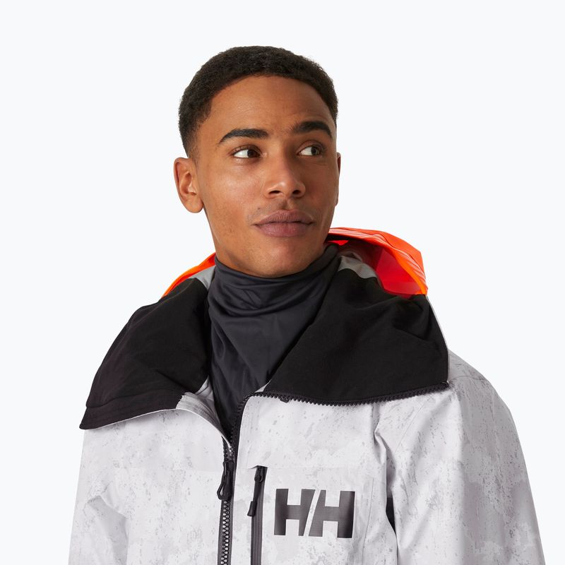 Costum de schi pentru bărbați Helly Hansen Chugach Infinity Printed grey fog snow camo aop 3
