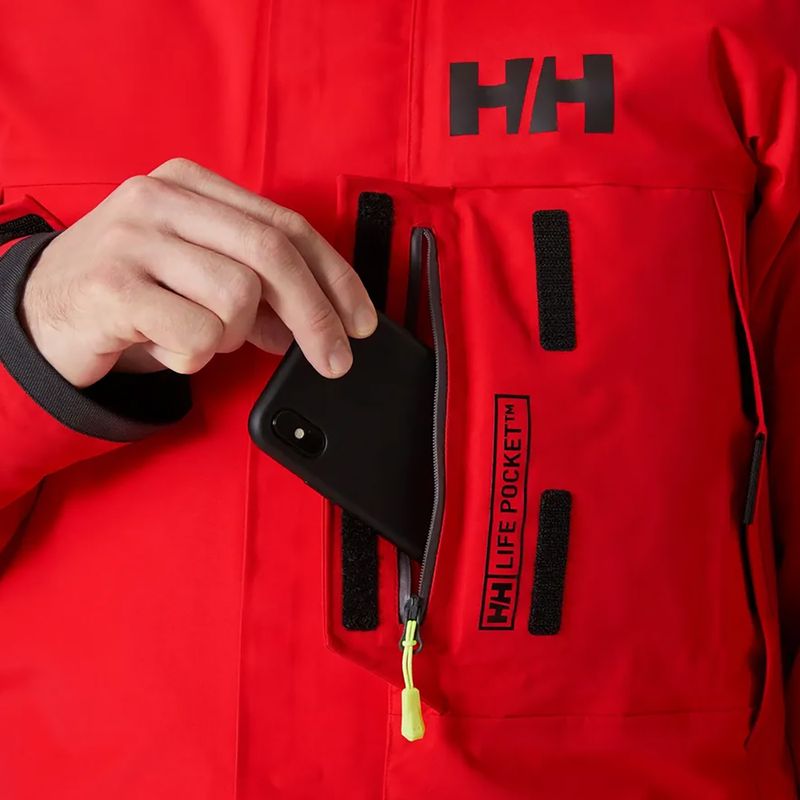 Helly Hansen Arctic Ocean 3in1 Parka navigatie sacou alertă roșu 9