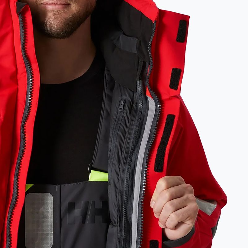 Helly Hansen Arctic Ocean 3in1 Parka navigatie sacou alertă roșu 10