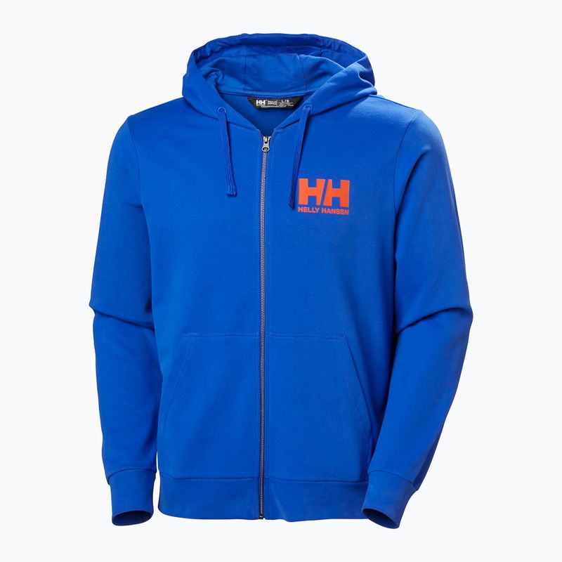 Bluză pentru bărbați  Helly Hansen HH Logo Full Zip Hoodie 2.0 cobalt 2.0 4