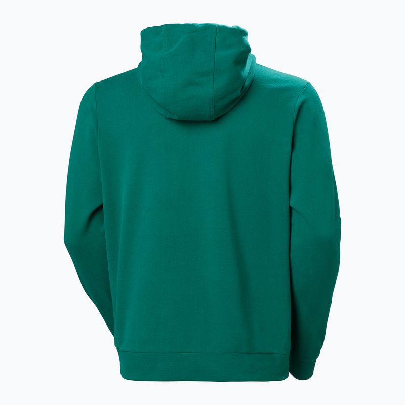 Bluză pentru bărbați  Helly Hansen HH Logo Hoodie 2.0 emerald 6