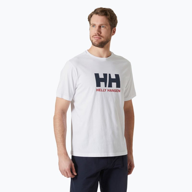 Tricou pentru bărbați Helly Hansen Logo 2.0 white