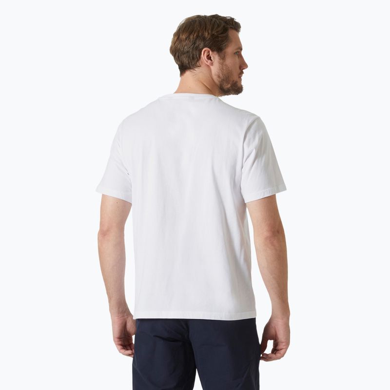 Tricou pentru bărbați Helly Hansen Logo 2.0 white 2