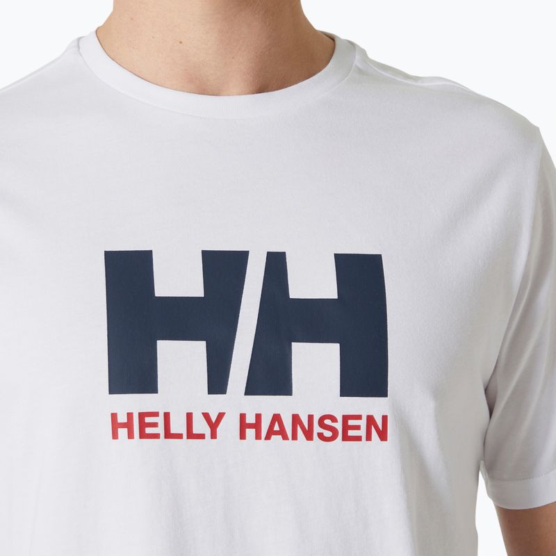 Tricou pentru bărbați Helly Hansen Logo 2.0 white 3