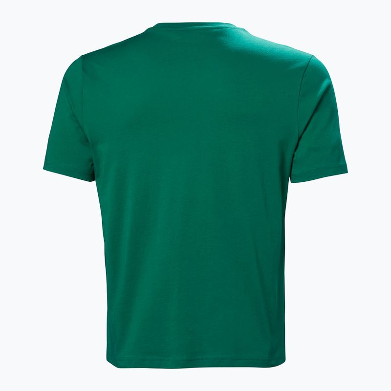 Tricou pentru bărbați Helly Hansen Logo 2.0 emerald 5