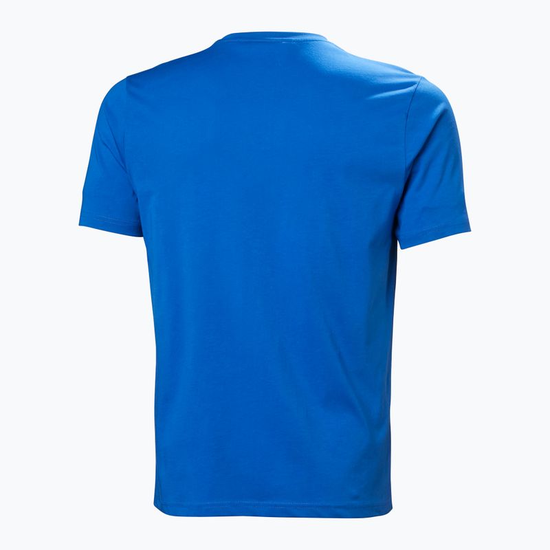 Tricou pentru bărbați Helly Hansen Logo 2.0 cobalt 2.0 5