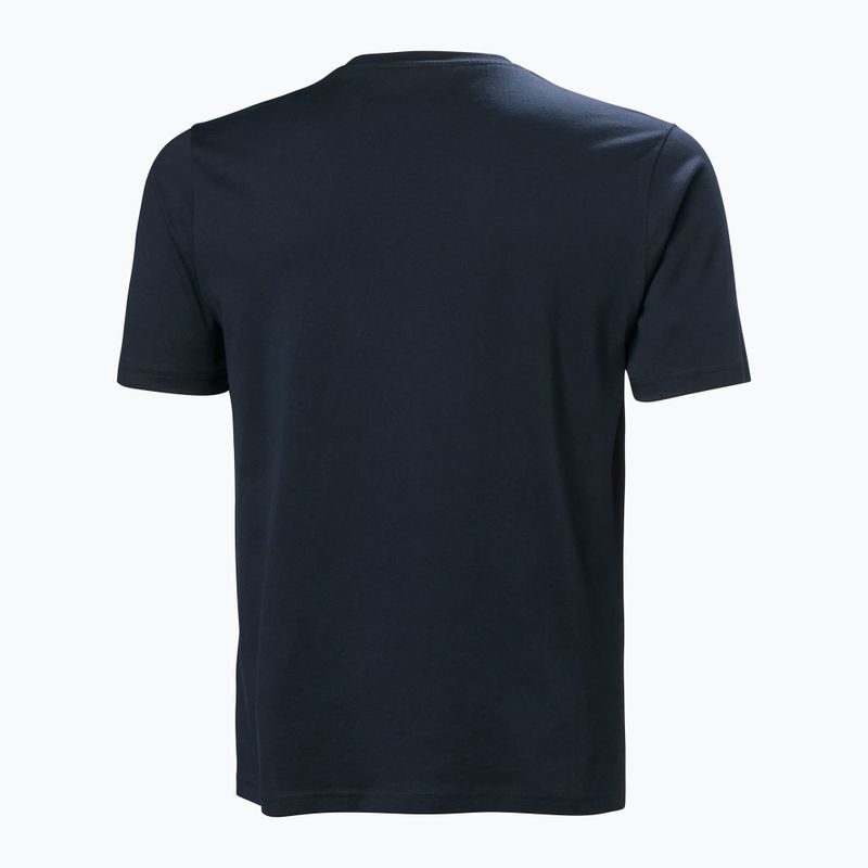 Tricou pentru bărbați Helly Hansen Logo 2.0 navy 5