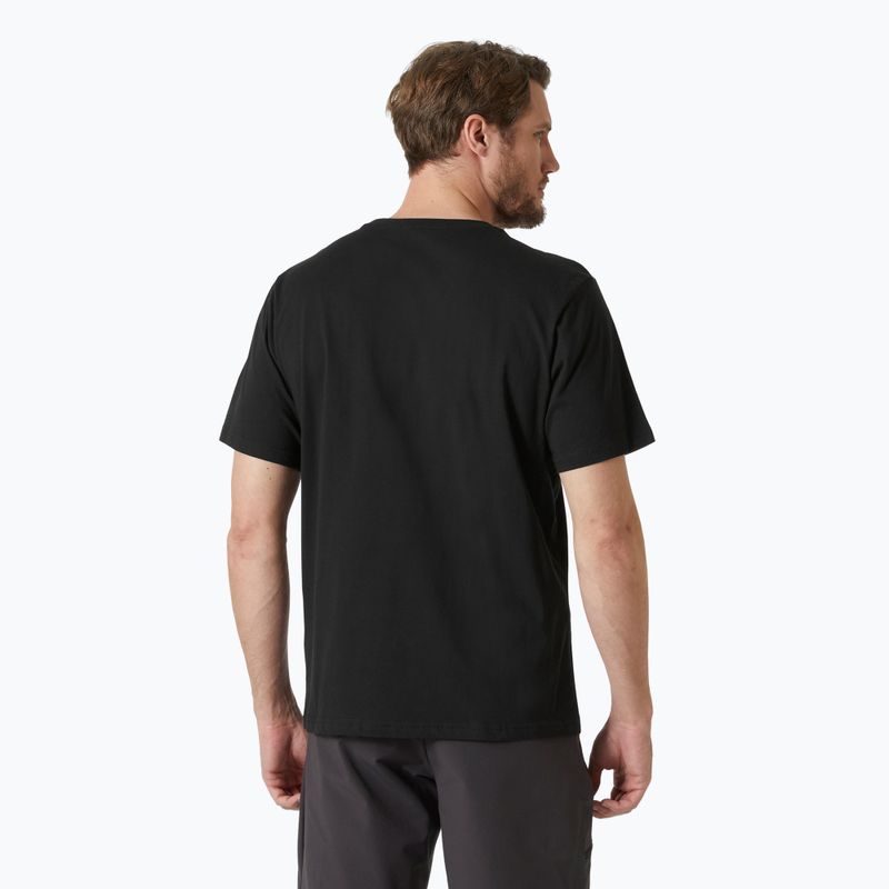 Tricou pentru bărbați Helly Hansen Logo 2.0 black 2