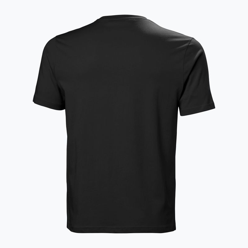 Tricou pentru bărbați Helly Hansen Logo 2.0 black 5