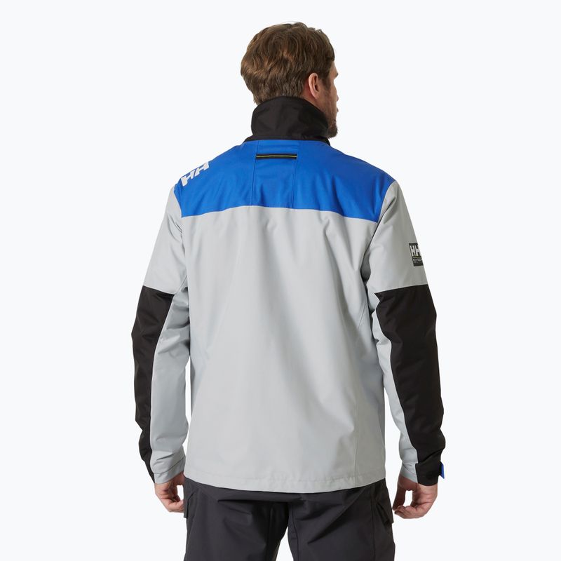 Jachetă de navigație pentru bărbați Helly Hansen Arctic Ocean Crew Midlayer grey fog 2
