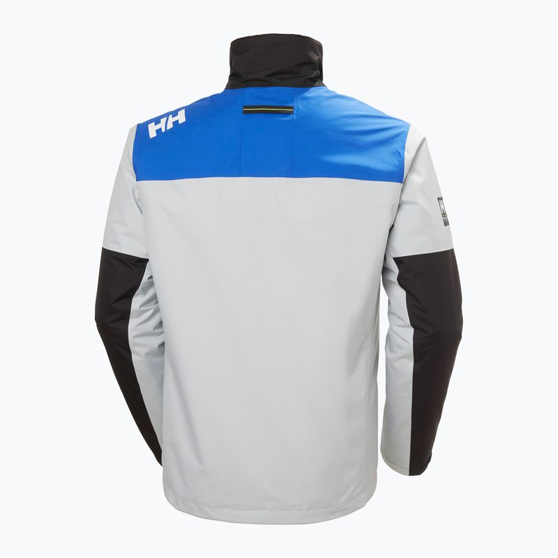 Jachetă de navigație pentru bărbați Helly Hansen Arctic Ocean Crew Midlayer grey fog 9