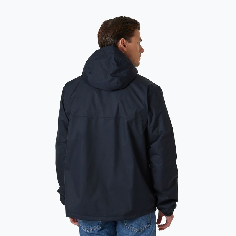 Geacă de ploaie pentru bărbați Helly Hansen Vancouver Fleece Lined navy 2