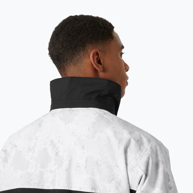 Geacă de schi pentru bărbați Helly Hansen Ullr D Heritage Short grey fog snow camo aop 4