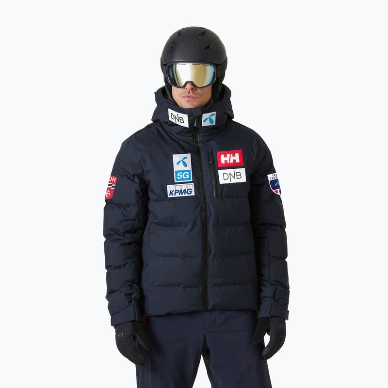 Geacă de schi pentru bărbați Helly Hansen Kvitfjell Race Puffy nsf team