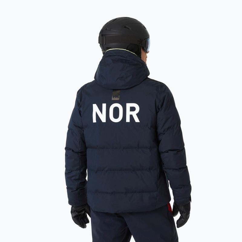 Geacă de schi pentru bărbați Helly Hansen Kvitfjell Race Puffy nsf team 2