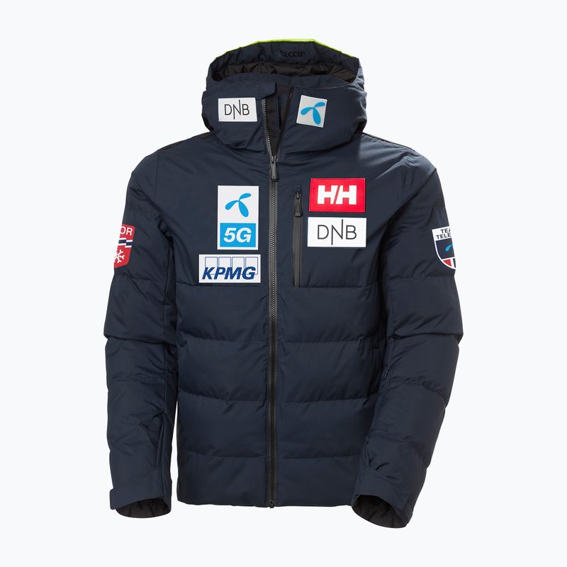 Geacă de schi pentru bărbați Helly Hansen Kvitfjell Race Puffy nsf team 10