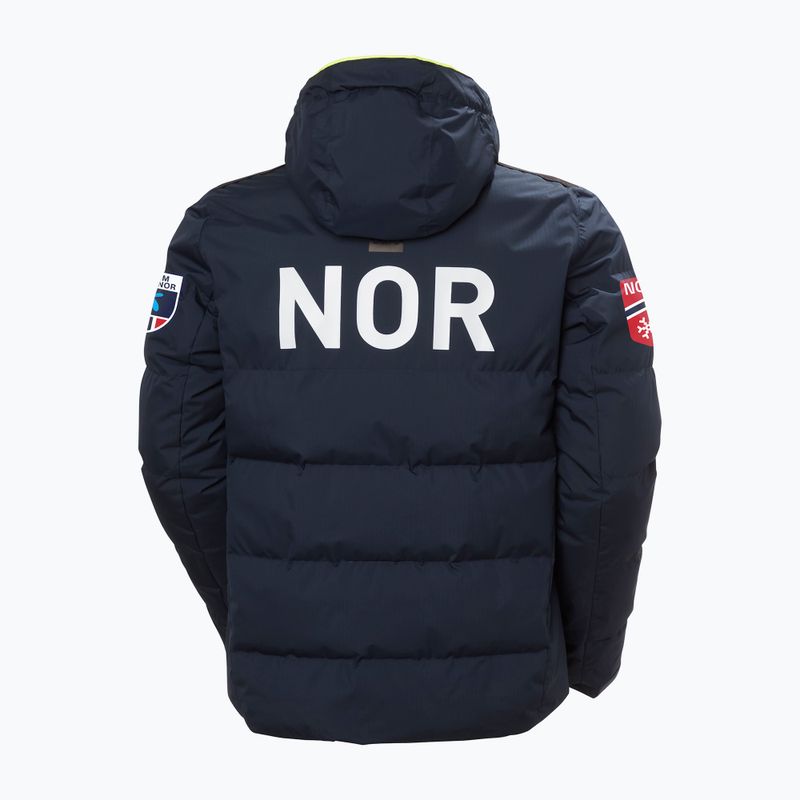 Geacă de schi pentru bărbați Helly Hansen Kvitfjell Race Puffy nsf team 11