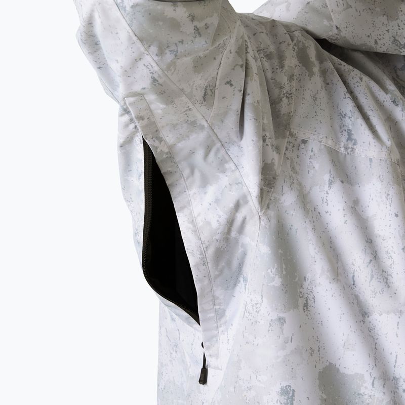 Geacă de schi pentru bărbați Helly Hansen Ullr D Shell Graphic grey fog snow camo aop 4