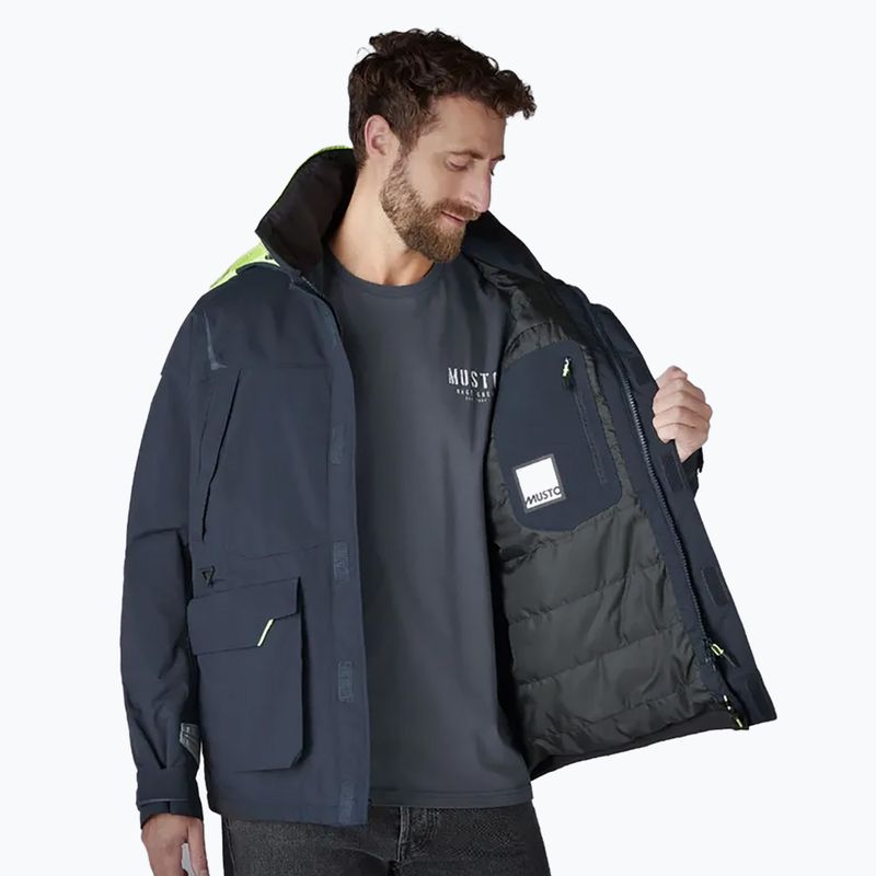 Geacă de navigație pentru bărbați Musto BR1 Primaloft Channel true navy 10