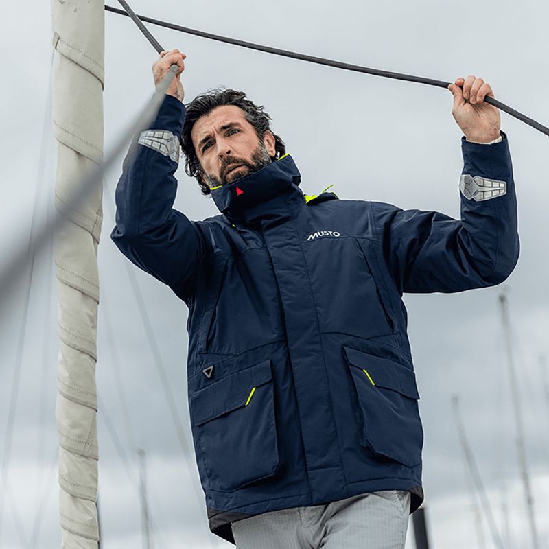 Geacă de navigație pentru bărbați Musto BR1 Primaloft Channel true navy 13