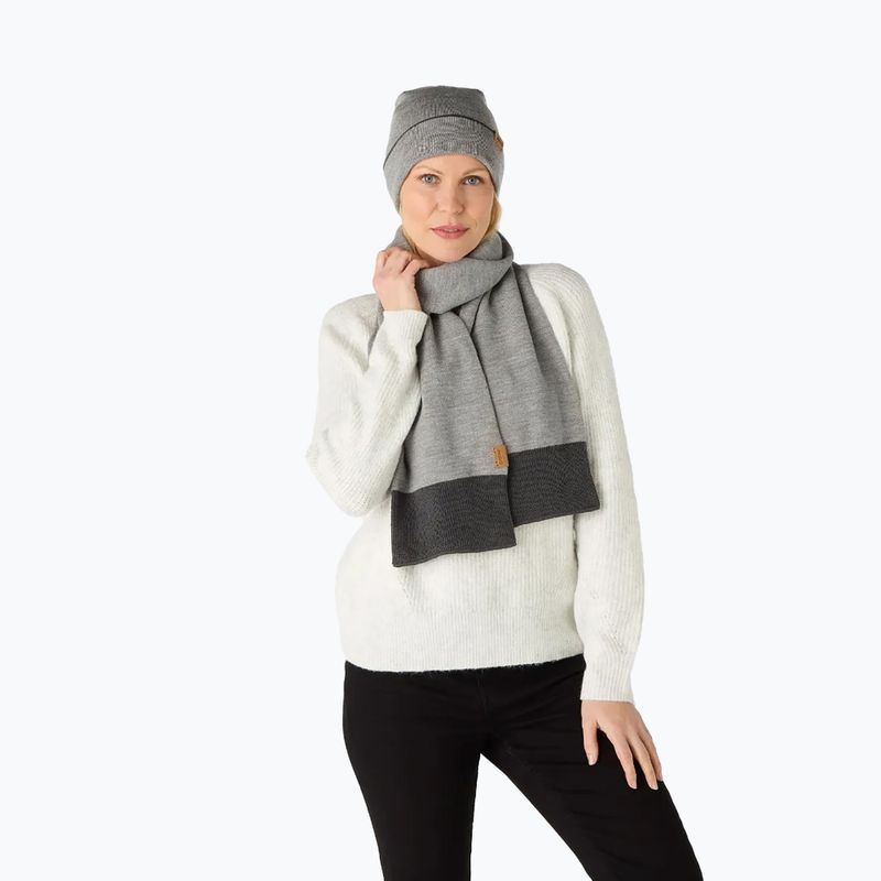 Set căciulă + fular Musto Tipped Beanie & Scarf Gift Set grey/ melange 7