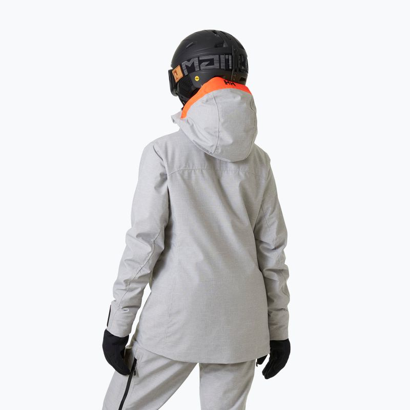 Geacă de schi pentru femei Helly Hansen Powderqueen 3.0 grey/melange 2