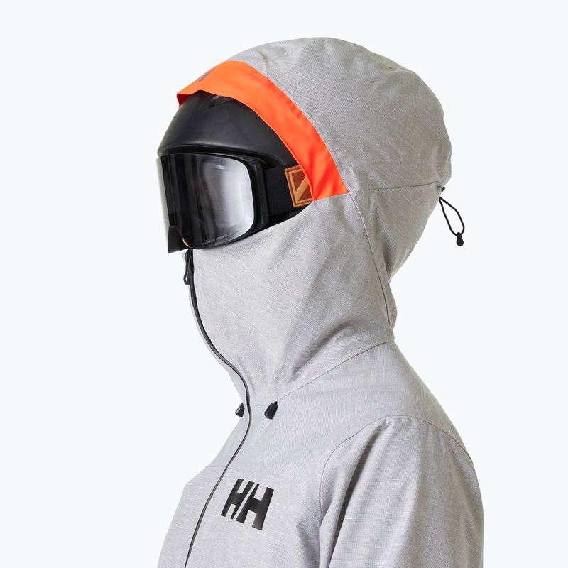 Geacă de schi pentru femei Helly Hansen Powderqueen 3.0 grey/melange 3