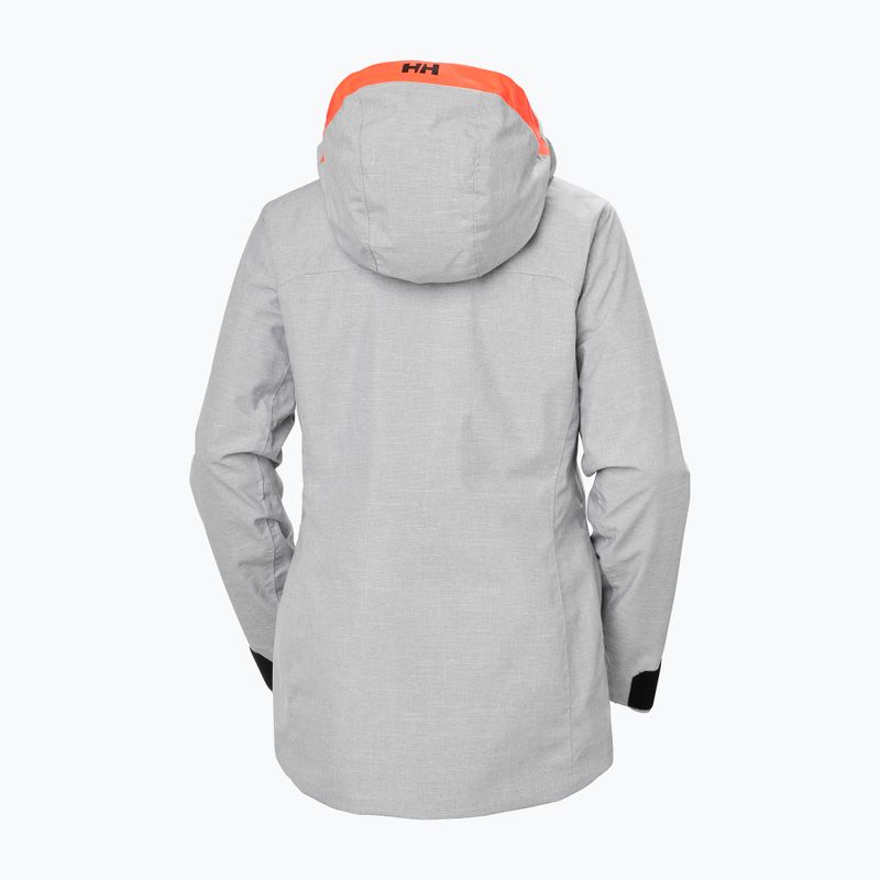 Geacă de schi pentru femei Helly Hansen Powderqueen 3.0 grey/melange 10