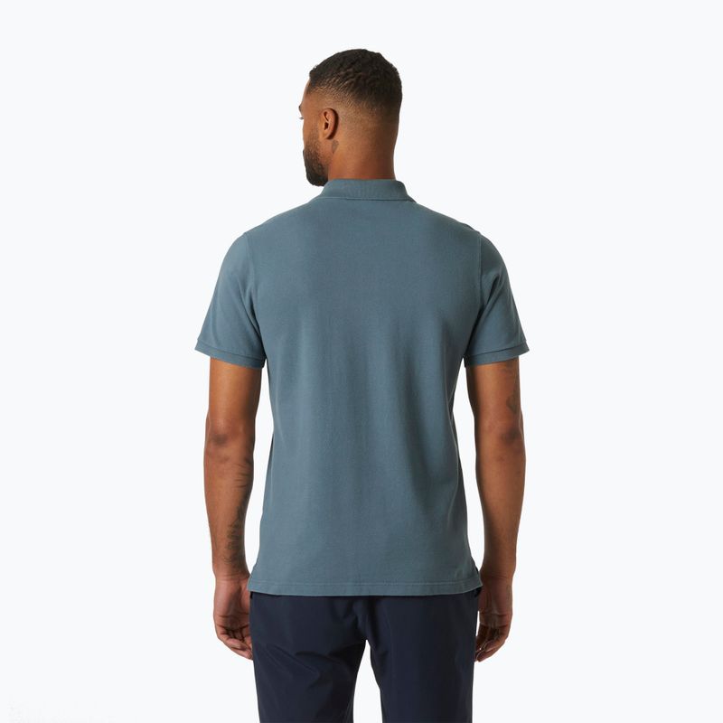 Tricou polo pentru bărbați Helly Hansen Transat Polo washed navy 2