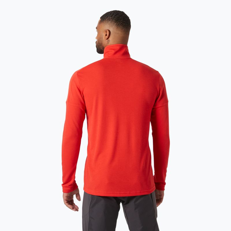 Bluză de navigație pentru bărbați Helly Hansen Hp 1/2 Zip Pullover 2.0 alert red 2