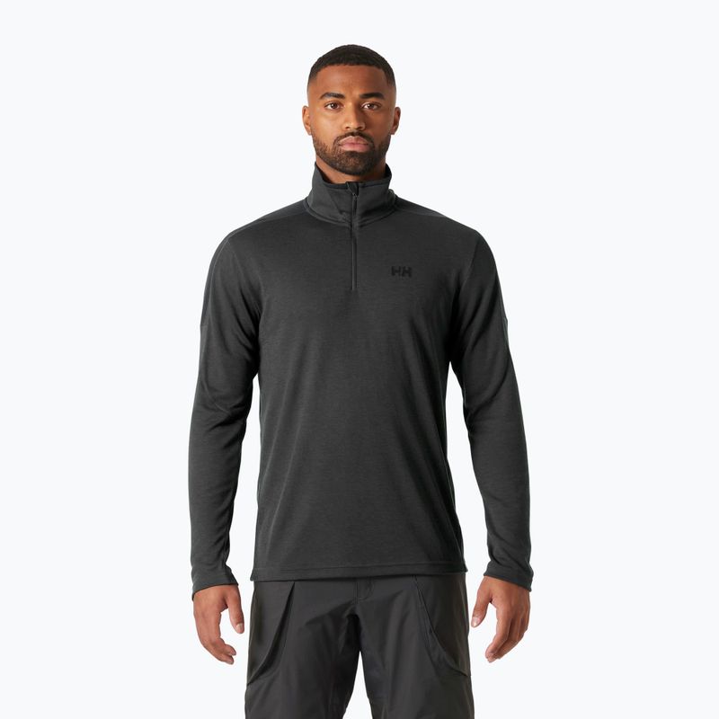 Bluză de navigație pentru bărbați Helly Hansen Hp 1/2 Zip Pullover 2.0 ebony