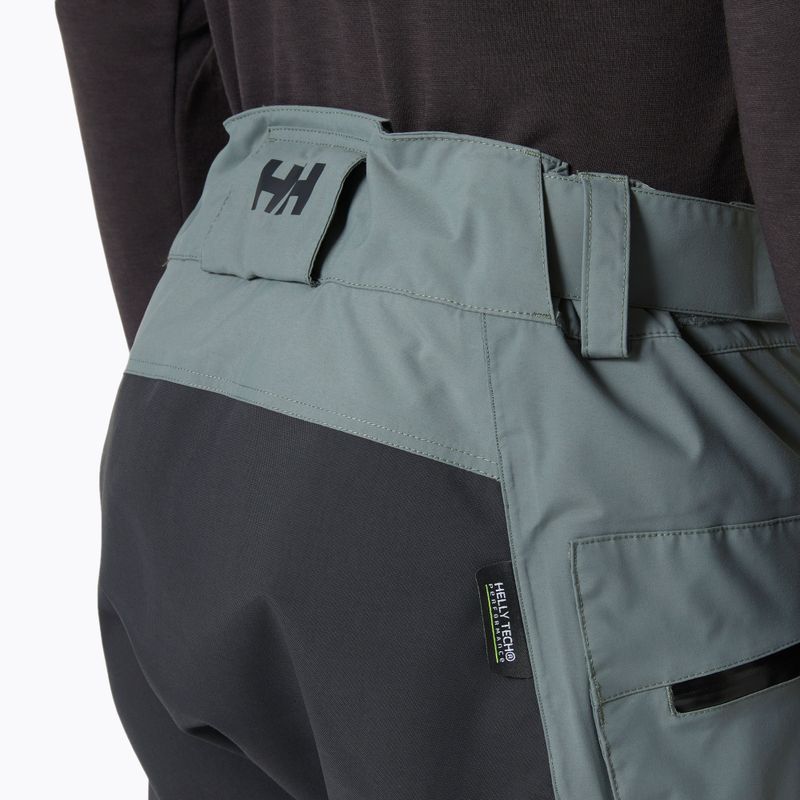 Pantaloni de navigație pentru bărbați   Helly Hansen Hp Foil 2.0 grey cactus 4