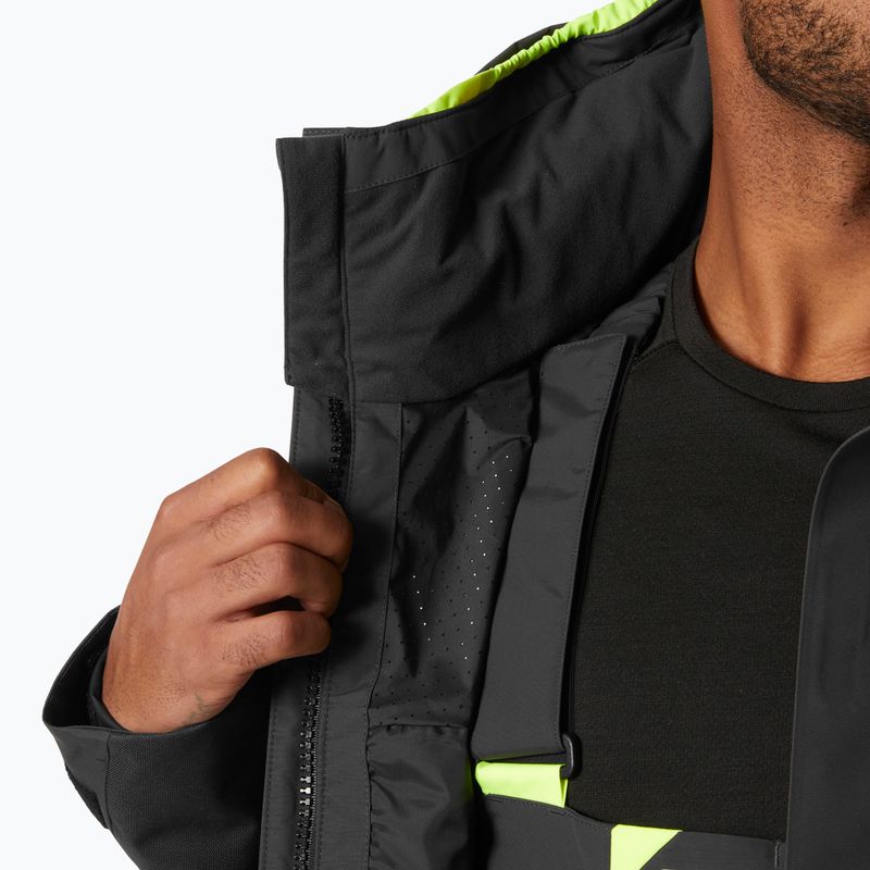 Geacă de ploaie pentru bărbați  Helly Hansen Skagen Offshore ebony 10