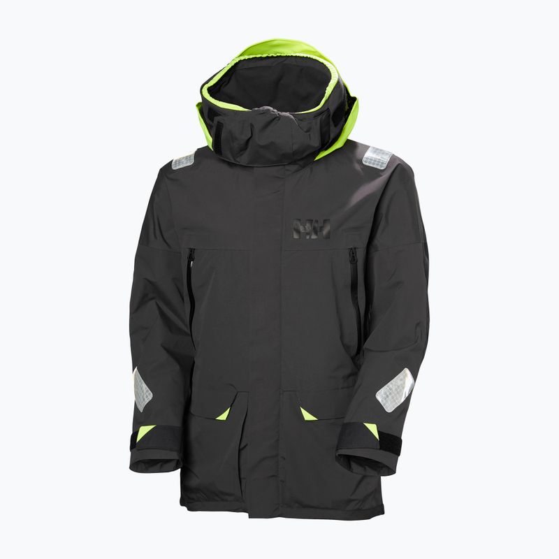 Geacă de ploaie pentru bărbați  Helly Hansen Skagen Offshore ebony 11