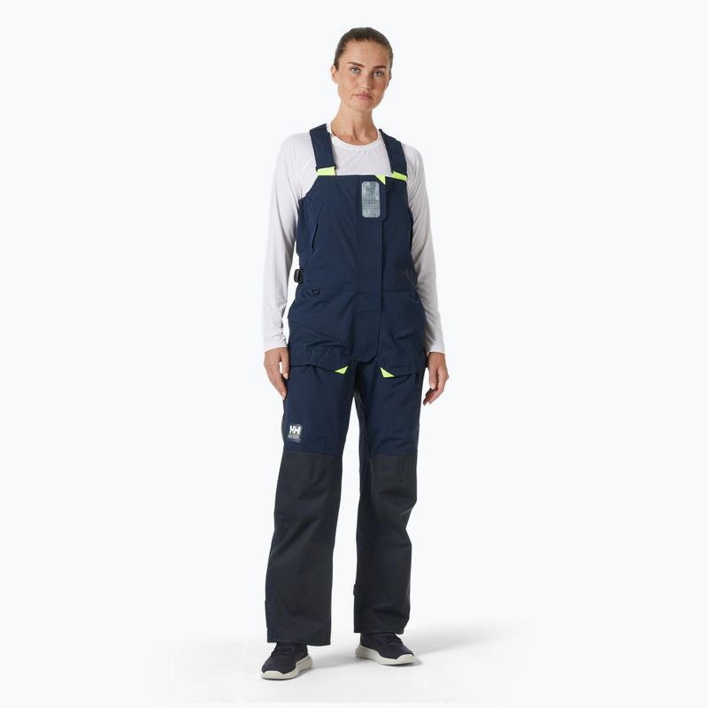 Pantaloni de navigație pentru femei Helly Hansen Skagen Offshore Bib navy