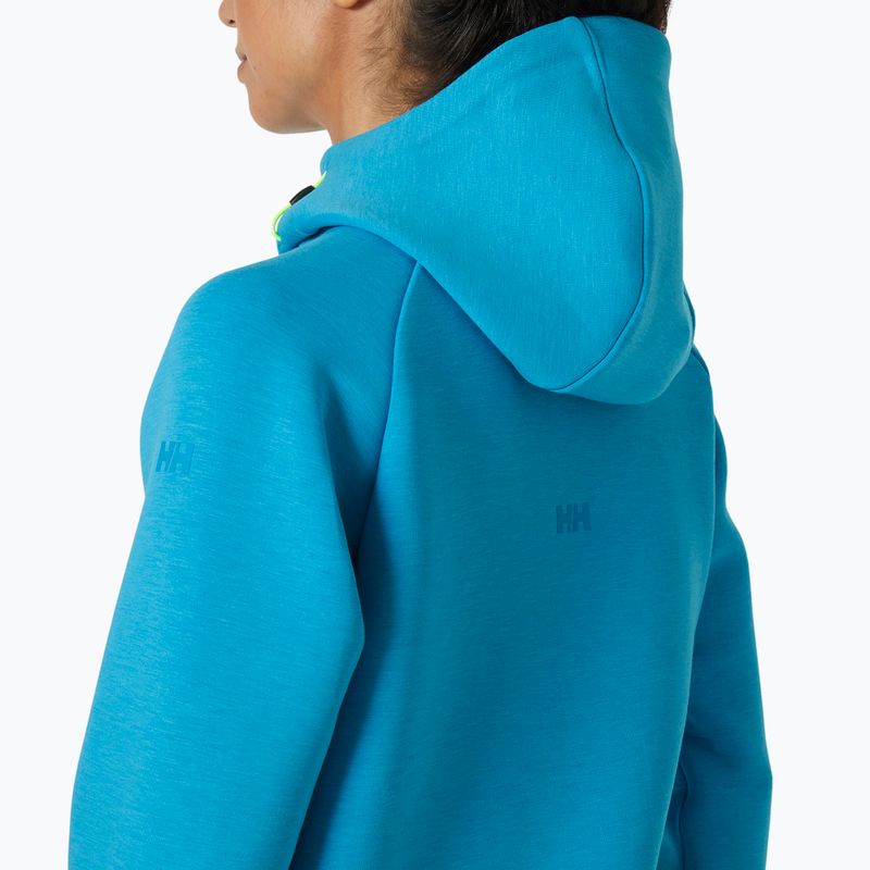 Bluză pentru femei Helly Hansen HP Ocean Full Zip Jacket 2.0 cyan 4