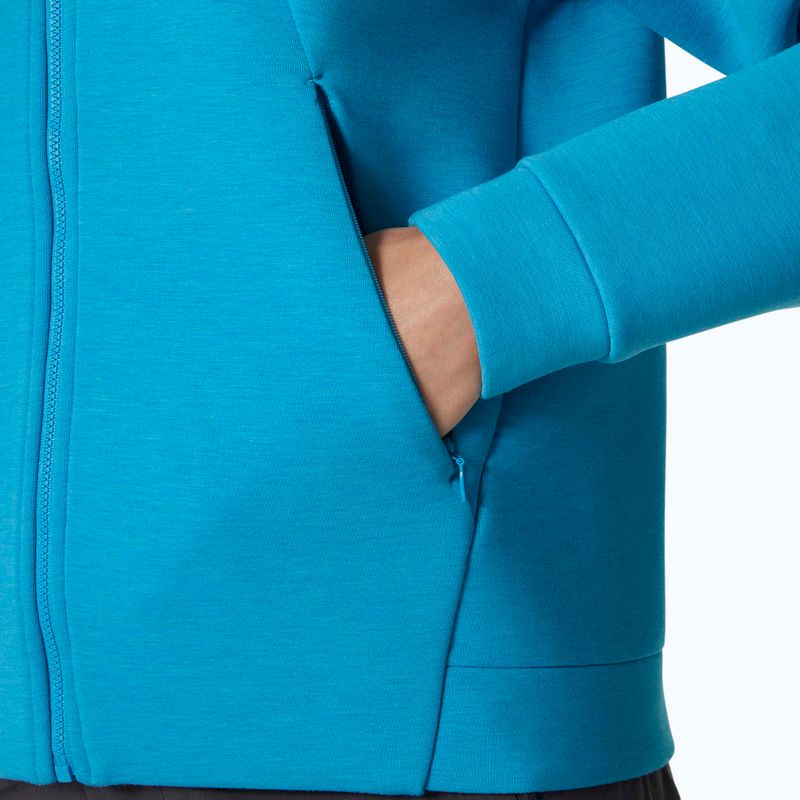 Bluză pentru femei Helly Hansen HP Ocean Full Zip Jacket 2.0 cyan 5
