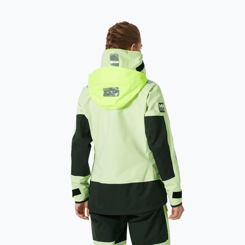 Geacă de navigație pentru femei Helly Hansen Skagen Pro washed lime 2