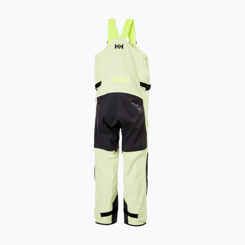 Pantaloni de navigație pentru femei Helly Hansen Skagen Pro Bib washed lime 4