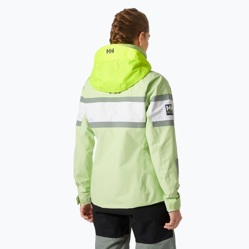 Geacă de navigație pentru femei Helly Hansen Salt Original washed lime 2