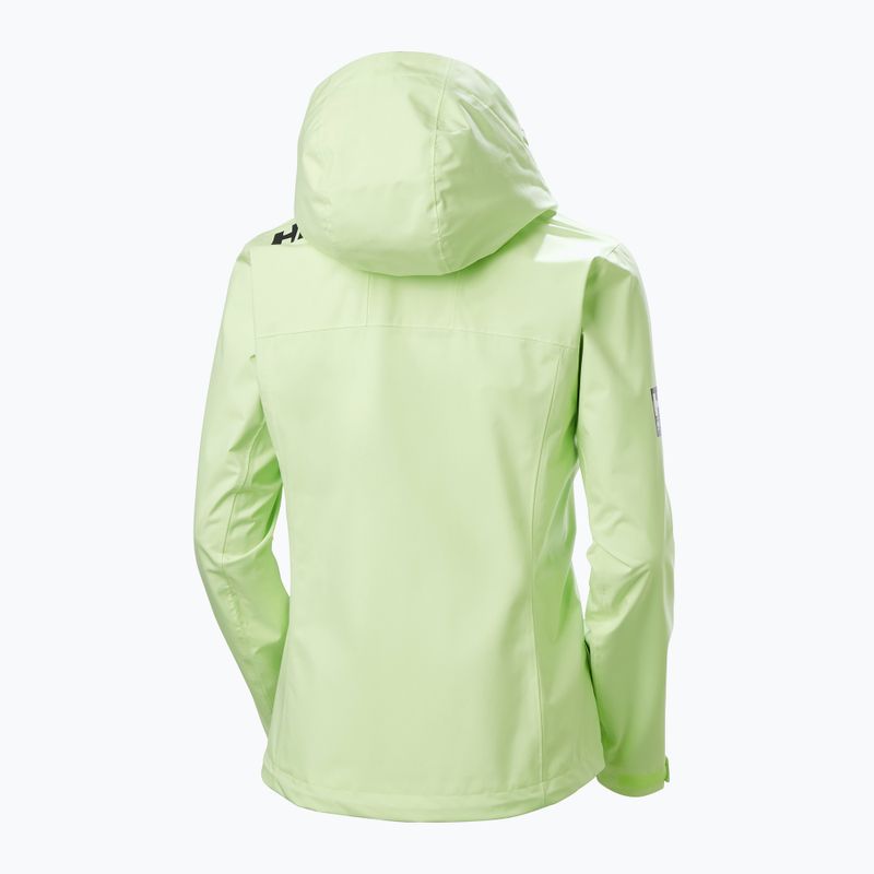 Geacă de navigație pentru femei Helly Hansen Crew Hooded 2.0 washed lime 2