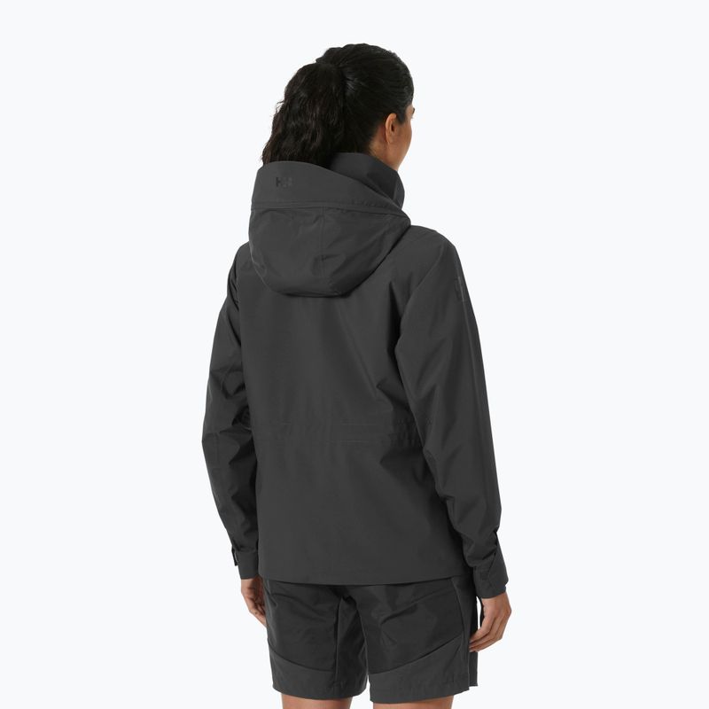 Geacă de navigație pentru femei Helly Hansen Hp Racing Hooded ebony 2