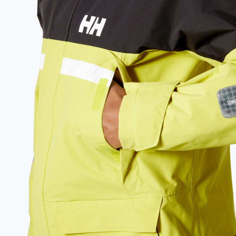 Geacă de navigație pentru bărbați Helly Hansen Pier 4.0 cyber lime 6