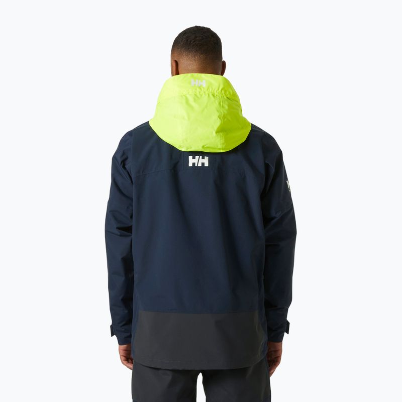 Geacă de ploaie pentru bărbați  Helly Hansen Pier 4.0 navy 2