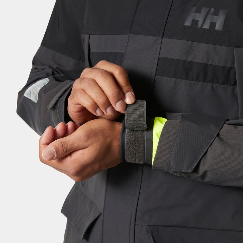 Geacă de ploaie pentru bărbați Helly Hansen Pier 4.0 ebony 7